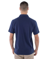 H2O-Dri Ace Slub Polo Shirt in Midnight Aqua