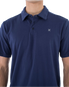 H2O-Dri Ace Slub Polo Shirt in Midnight Aqua