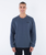 The Hurley Mens Tradesman Thermal Crew Sweatshirt in Iron Ore