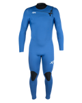 The Xcel Mens Comp 3/2mm Chest Zip Wetsuit in Sapphire Blue