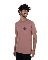 The Hurley Mens Everyday Parking Pass T-Shirt in Phantom Rose