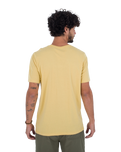 The Hurley Mens Everyday Wave Box T-Shirt in Dusty Cheddar