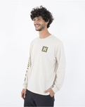 Everyday The Box Long Sleeve T-Shirt in Bone