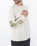 Everyday The Box Long Sleeve T-Shirt in Bone