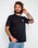 The Hurley Mens Everyday Bowls T-Shirt in Black