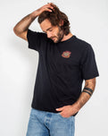 The Hurley Mens Everyday Bowls T-Shirt in Black