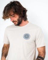 The Hurley Mens Everyday Pedals T-Shirt in Bone