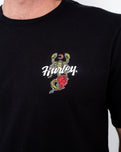 The Hurley Mens Everyday Poison T-Shirt in Black