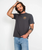 The Hurley Mens Everyday Explore Range T-Shirt in Dark Stone Grey