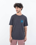 Everyday Checked Out T-Shirt in Black Heather