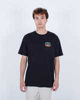 Everyday Split T-Shirt in Black Heather