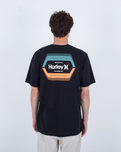 Everyday Split T-Shirt in Black Heather