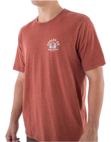 The Hurley Mens Everyday Cobra Pit T-Shirt in Brickyard Heather