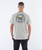 The Hurley Mens EVD Explore Deserted T-Shirt in Sandstorm