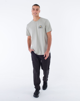 The Hurley Mens EVD Explore Deserted T-Shirt in Sandstorm