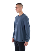 The Hurley Mens Everyday Built Long Sleeve T-Shirt in Iron