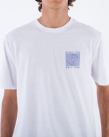 The Hurley Mens Everyday Everline T-Shirt in White