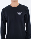 The Hurley Mens Everyday H20-Dri Oil Change Slub T-Shirt in Black