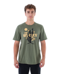 The Hurley Mens Everyday Desert Days T-Shirt in Malverde