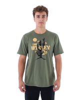 The Hurley Mens Everyday Desert Days T-Shirt in Malverde