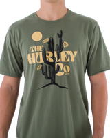 The Hurley Mens Everyday Desert Days T-Shirt in Malverde