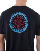 The Hurley Mens Everyday Psychic T-Shirt in Black