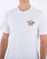 The Hurley Mens Everyday Stokin T-Shirt in White