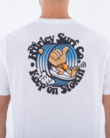 The Hurley Mens Everyday Stokin T-Shirt in White