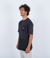 Toledo Leopard Pocket T-Shirt in Black