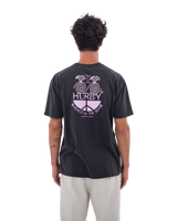 The Hurley Mens By The Sea T-Shirt in Black