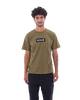 The Hurley Mens Box Only T-Shirt in Martini Olive