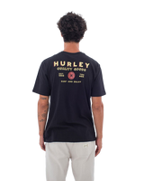 The Hurley Mens Pressed T-Shirt in Black