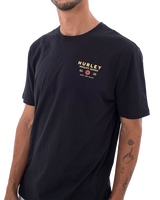 The Hurley Mens Pressed T-Shirt in Black