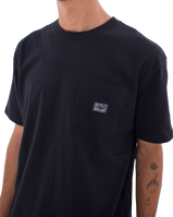 The Hurley Mens Supply T-Shirt in Black