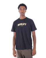 The Hurley Mens Organic Honours T-Shirt in Black