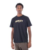 The Hurley Mens Organic Honours T-Shirt in Black