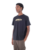 The Hurley Mens Organic Honours T-Shirt in Black