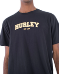 The Hurley Mens Organic Honours T-Shirt in Black