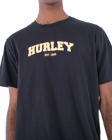 The Hurley Mens Organic Honours T-Shirt in Black