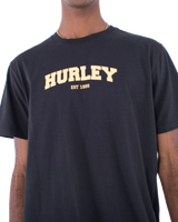 The Hurley Mens Organic Honours T-Shirt in Black