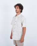 One & Only Lido Stretch Shirt in Bone