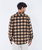 The Hurley Mens Portland Wool Flannel Shirt in Brown