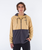 The Hurley Mens Pismo Full Zip Windbreaker Jacket in Pebble