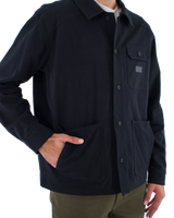 The Hurley Mens Bixby Flannel Lined Shirt in Black