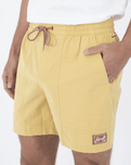 The Hurley Mens Phantom Naturals Baja Walkshorts in Dusty Cheddar