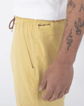 The Hurley Mens Phantom Naturals Baja Walkshorts in Dusty Cheddar