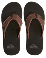 Monkey Abyss Flip Flops in Black & Brown