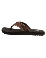 Monkey Abyss Flip Flops in Black & Brown