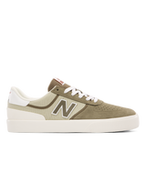 The New Balance Mens Numeric 272 Shoes in Light Olive & Sea Salt