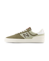 The New Balance Mens Numeric 272 Shoes in Light Olive & Sea Salt